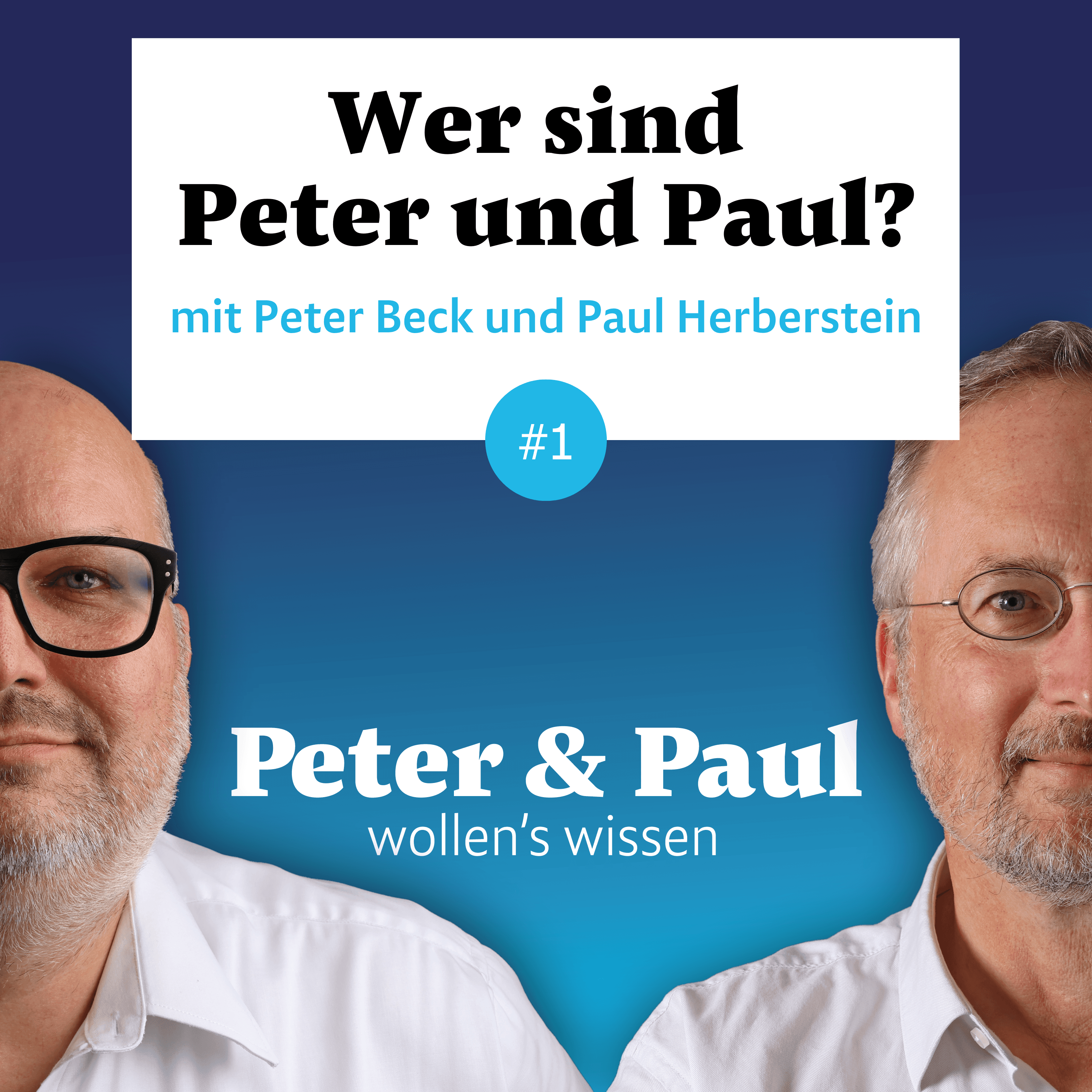 Peter Beck und Paul Herberstein mit ihrem neuen Podcast